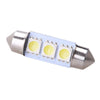 Car Trunk Dome License Plate 10PC Ice Blue LED Interior Light Bulbs Kit