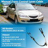 Mazda 6 S / i Manual Transmission Gear Shifter Cable (2003-2008)