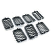 Jeep Grand Cherokee Honeycomb Mesh Grille Insert Cover Chrome (2017-2021)