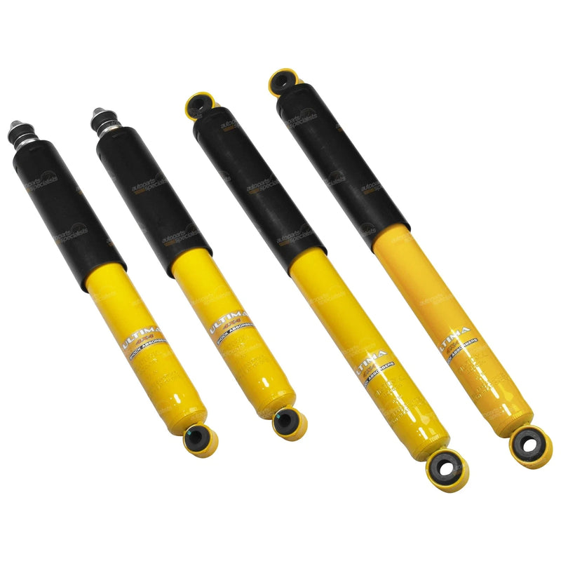 Hilux LN65 LN67 YN65 YN67 4 x Long Travel Front + Rear Gas Shock Absorbers