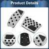 Jeep Compass Automatic Footrest Pedals Cover Set (2017-2023)