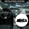 Mazda CX-5, CX-8 (2017-2021) - Black Red 1 Set Dashboard Cover Mat