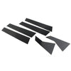 Honda Civic 6 Pcs Door Trim Cover Kit Black Pillar Posts (2016-2020)