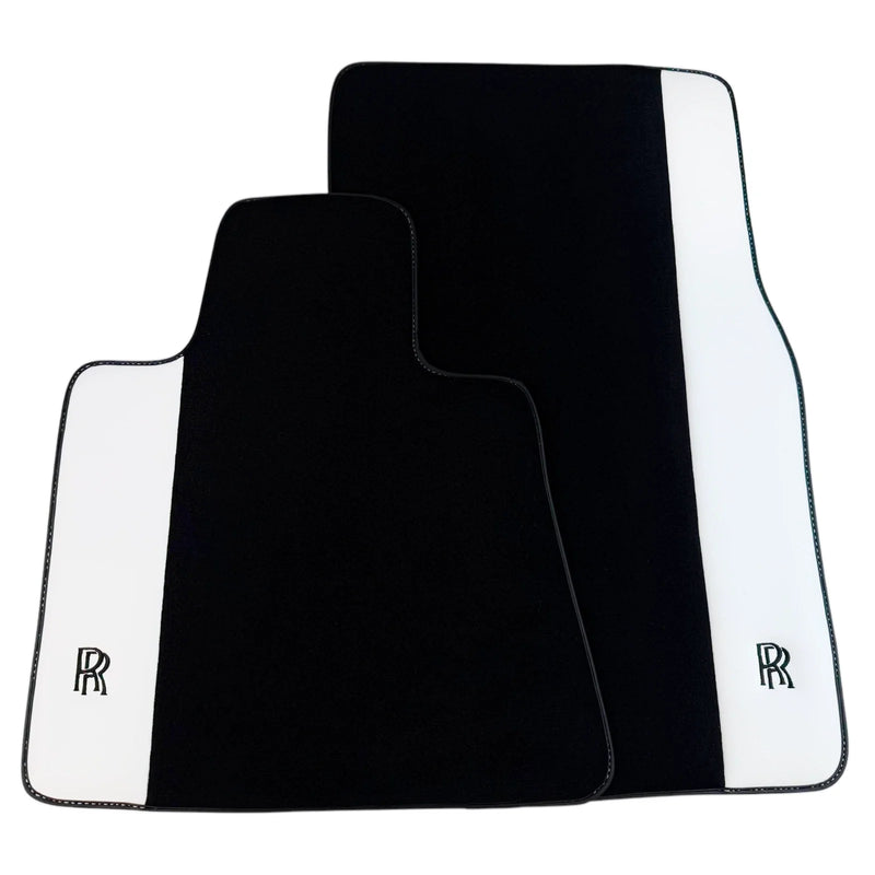 Rolls Royce Shadow (1965-1977) - White Leather AutoWin Floor Mats
