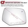 Ford Escape Heated Right Passenger Side Mirror Glass (2008-2012)