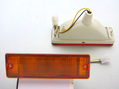 Nissan Navara D21 Amber Bumper Bar Indicator Lights (1986-1997)