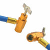 HVAC System R134a AC Recharge Hose with Gauge