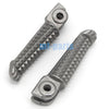 Yamaha YZF R6S YZF600 Silver Front Footrest Pegs (2003-2009)