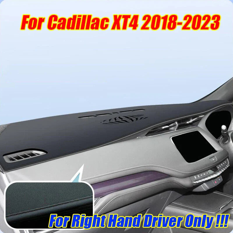 Cadillac XT4 RHD Leather Dashboard Cover Dash Protector Pad Mat (2018–2023)