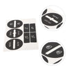 Volkswagen Passat AC Button Worn Repair Decals Stickers (2005–2010)