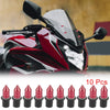 Motorcycle Motorbike 10 x 5mm Windshield Bolts Screws Nuts