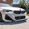 BMW 2 Series G42 M Sport Front Bumper Spoiler Lip Splitter (2022-2024)