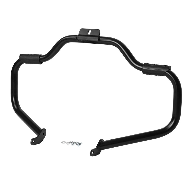 Harley Softail Mustache Engine Guard Crash Bar & Footpeg Clamps (2000-2017)