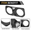 Jeep Carbon Fiber Black Rear Air Vent AC Outlet Panel Cover