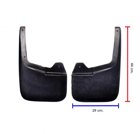Splash Guard Mud Flap Rubber Rear Fits Isuzu D-Max V-Cross 4WD Truck 2011-19 D05
