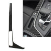 Audi A4 B9 A5 S5 Carbon Fiber Console Gear Shift Trim Cover (2017-2020)