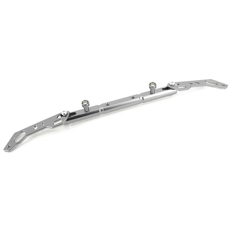 Motorcycle 7/8" CNC Silver Handlebar Balance Cross Bar Lever
