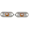 Seat Altea Clear Front Fender Side Marker Indicator Lights (2004–2015)