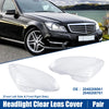 Mercedes Benz C-Class W204 Headlight Clear Lens Cover (2007-2014)