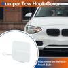 BMW 1 Series F20 Pure White Front Tow Hook Cover