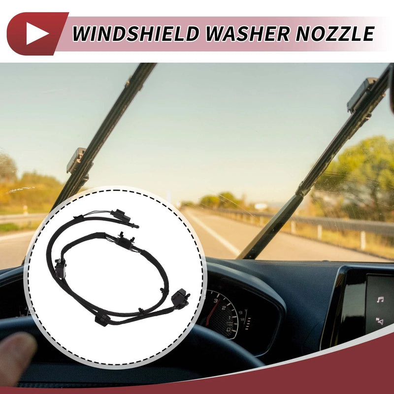 BMW X5 (2007-2013) 1 x Black Front Windshield Washer Nozzle