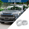 Toyota RAV4 AC Climate Heater Switch Knob Cover Ring (2020-2023)