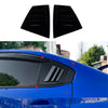 Subaru WRX STI VA Gloss Black Side Rear Window Louver Cover (2014–2021)