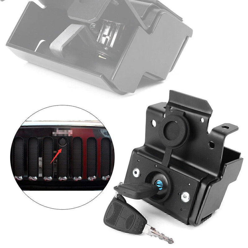 2007-2016 Jeep Wrangler JK / Unlimited Hood Lock Assembly (07-16)