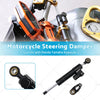 Honda, Yamaha, Kawasaki CNC Steering Damper Stabilizer