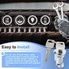 Ford Thunderbird, Lincoln Door & Trunk Lock Cylinders Kit (1970-1986)