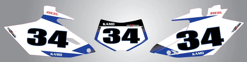 Yamaha WR 450 F Custom Number Plates & Storm Graphics (2012-2015)