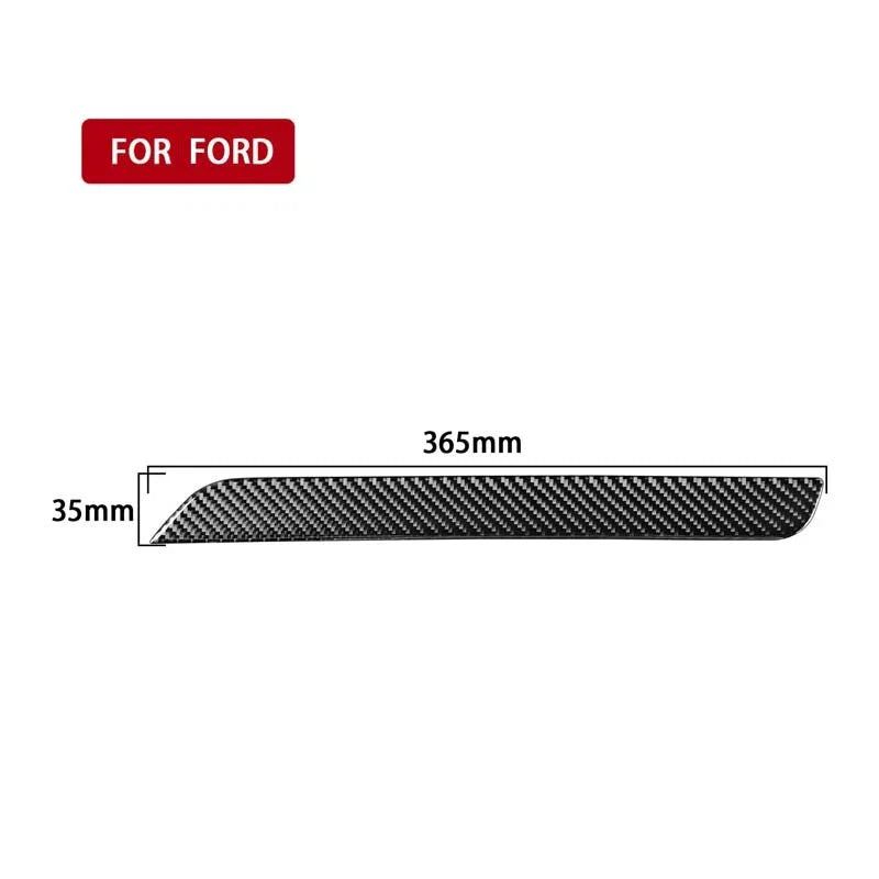 Ford Explorer 2013-2019 Carbon Fiber Car Dashboard Strip Cover Trim Fit