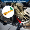 Bosuer M5 Folding Gear Shifter Lever Gold Tone Green Head