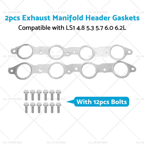 LS LS1 4.8 5.3 5.7 6.0 6.2L Exhaust Manifold Header Gasket