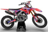 Honda CRF 110 Clipper Style Stickers Custom Graphics Full Kit (2019-2024)