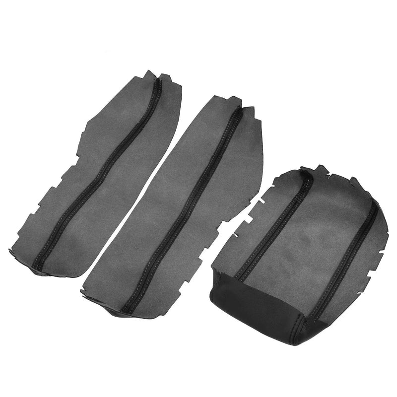 Honda Civic 10th Gen 2016-2020 Black with Line 3 Pcs Armrest Covers
