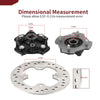 Honda Foreman Rubicon 500 TRX500FA / FM 15-19 Front Wheel Hub & Brake Disc
