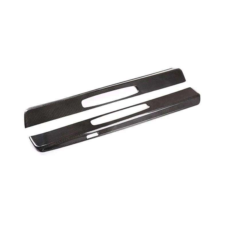 Porsche 911 991 12-18 718 16-19 Dry Carbon Fiber Door Sill Strip Cover Trim