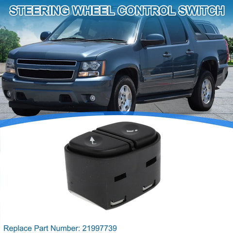 Cadillac Escalade Plastic Black Steering Wheel Control Switch
