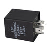 Cars 12V Flasher Relay Double Flashing Five-Legged Steering