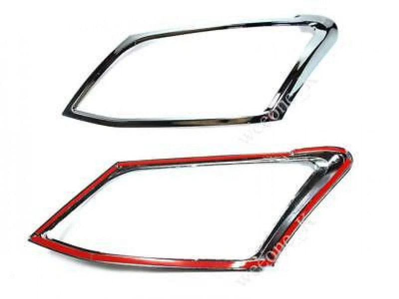 Isuzu D-Max Chrome Headlight Covers (2012-2015)