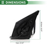 Toyota Corolla Right Side Door Mirror Gloss Black (2009-2013)