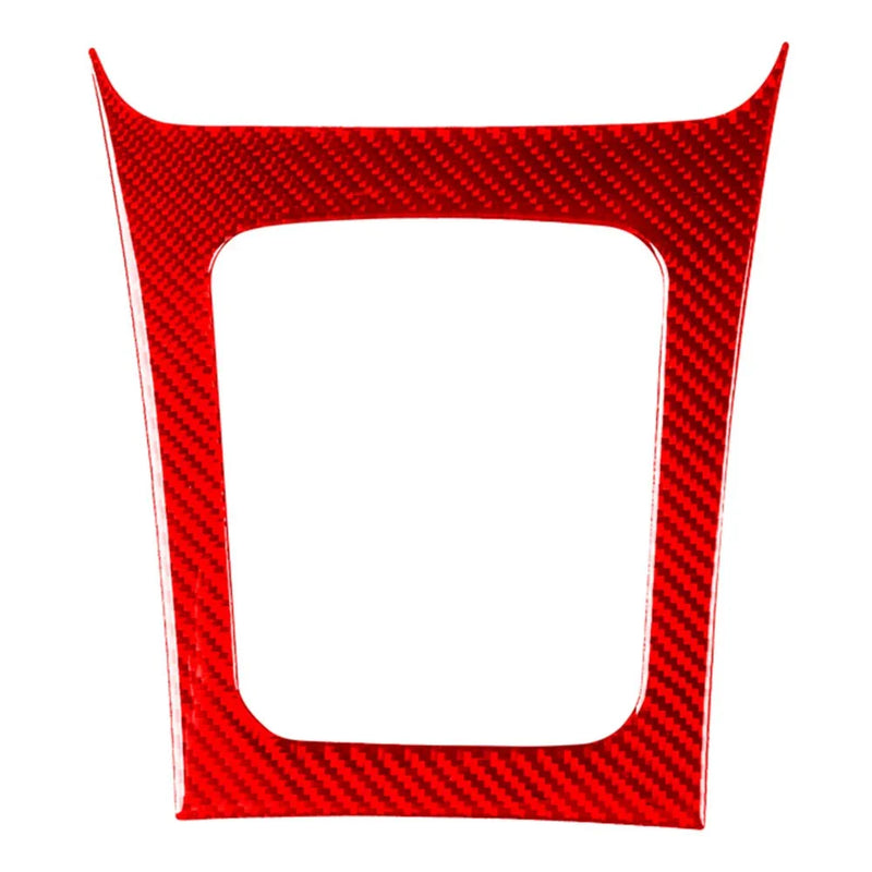 Subaru Forester Carbon Fiber Red Gear Shift Panel Cover (2008-2013)