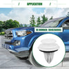 Toyota Tacoma (2001-2022) White 10 x Door Trim Panel Clips