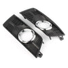 Cadillac SRX Black Front Fog Light Lamp Covers (2010-2016)