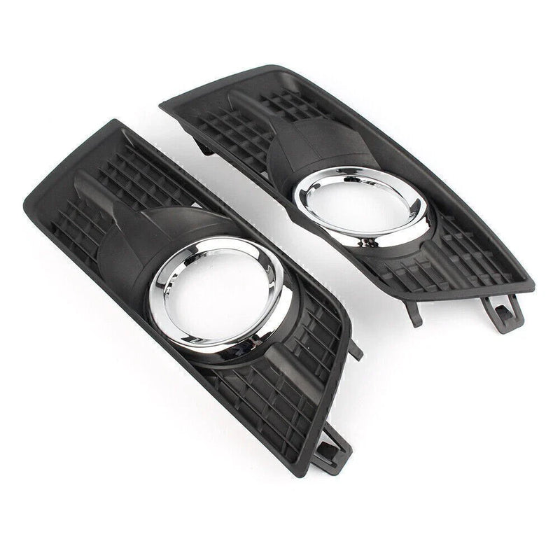 Cadillac SRX Black Front Fog Light Lamp Covers (2010-2016)