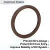 Hyundai Sonata Kia Main Seal 1 Pc Rear Crankshaft Oil Seal