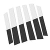 Honda CR-V 6 x Chrome Pillar Post Door Trim Covers (2007-2011)