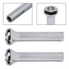 Chevrolet Buick Pontiac 2 x Door Lock Knobs Chrome (1971–1988)