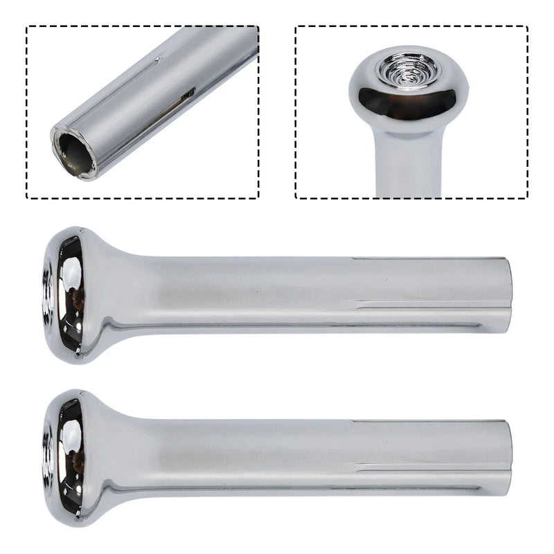 Chevrolet Buick Pontiac 2 x Door Lock Knobs Chrome (1971–1988)